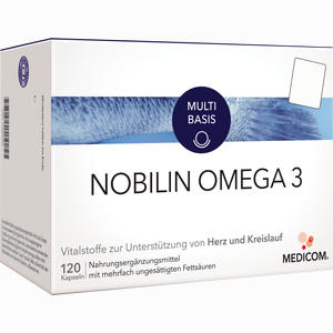 Nobilin Omega 3 Kapseln 120 Stück - ab 0,00 &euro;