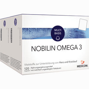 Nobilin Omega 3 Kapseln 2 x 120 Stück - ab 0,00 &euro;