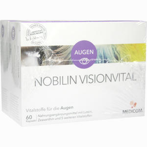 Nobilin Visionvital Kapseln 2 x 60 Stück - ab 29,18 €