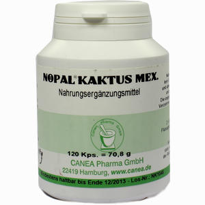 Nopal- Kaktus Mex. Kapseln 120 Stück - ab 22,98 €