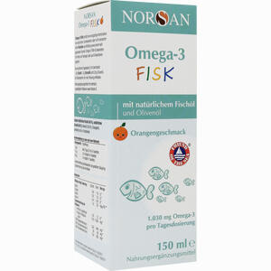 Norsan Omega- 3 Fisk - für Kinder 150 ml - ab 16,42 &euro;