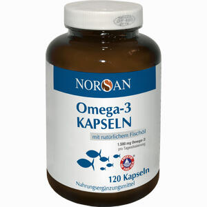 Norsan Omega- 3 Kapseln  120 Stück - ab 21,99 €
