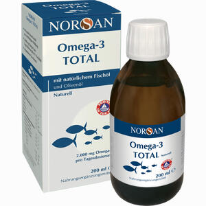 Norsan Omega- 3 Total Naturell Fluid 200 ml - ab 20,99 €