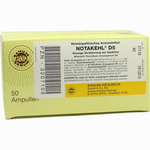 Notakehl D5 Ampullen 50 x 1 ml - ab 0,00 €
