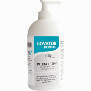 Novatop Dermal Pflegecreme 10% Urea  500 ml - ab 20,76 €