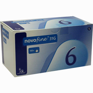 Novofine 6 Kanülen 0.25x6mm  100 Stück - ab 24,33 €