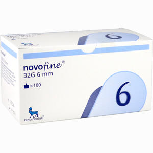 Novofine 6mm 32g Tip Etw Kanülen Novo Nordisk Pharma GmbH 100 Stück - ab 24,85 €