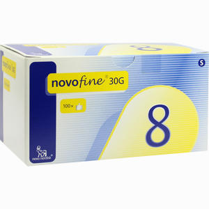 Novofine 8 Kanülen 0.30x8mm  ACA MÃ¼ller/ADAG Pharma AG 100 Stück - ab 24,93 &euro;