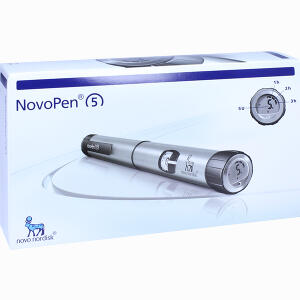 Novopen 5 Injektionsgerät Silber Novo Nordisk Pharma GmbH 1 Stück - ab 0,00 &euro;
