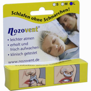 Nozovent Large Nasenklammern 2 Stück - ab 11,33 €