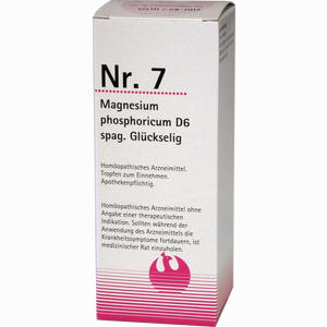 Nr. 7 Magnesium Phosphoricum D6 Spag. Glückselig Tropfen 100 ml - ab 0,00 &euro;