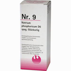 Nr. 9 Natrium Phosphoricum D6 Spag. Glückselig Tropfen 100 ml - ab 0,00 &euro;