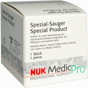 Nuk Gaumenspaltsauger mit Schraubring Ungelocht 1 Stück - ab 0,00 &euro;