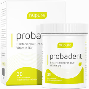 Nupure Probadent Lemon Mundflora Probiotikum Lutschtabletten 30 Stück - ab 14,94 €