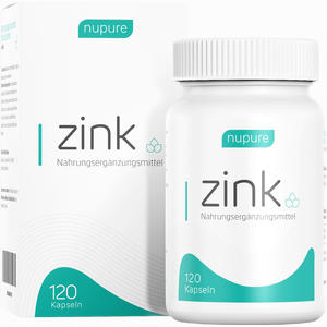 Nupure Zink Kapseln 120 Stück - ab 0,00 €