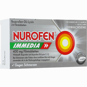 Nurofen Immedia 400 Mg Filmtabletten  24 Stück - ab 5,26 €