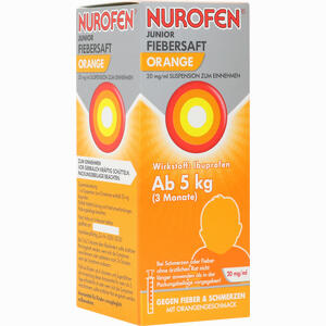 Nurofen Junior Fiebersaft Orange 20 Mg /Ml 100 ml - ab 0,00 &euro;