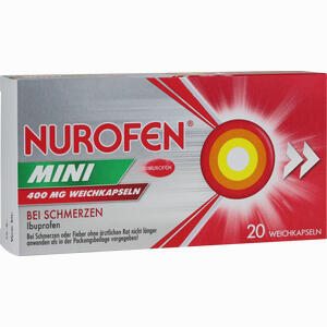 Nurofen Mini 400 Mg Weichkapseln 20 Stück - ab 5,73 €