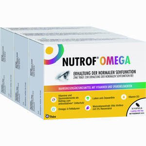 Nutrof Omega Kapseln 3 x 30 Stück - ab 44,32 €