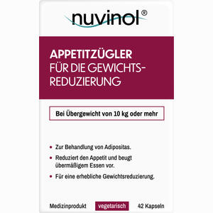 Nuvinol Appetitzügler für die Gewichtsreduzierung 42 Stück - ab 13,99 &euro;