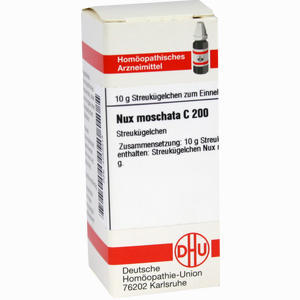 Nux Moschata C200 Globuli 10 g - ab 14,17 €