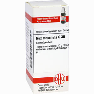Nux Moschata C30 Globuli 10 g - ab 7,51 €