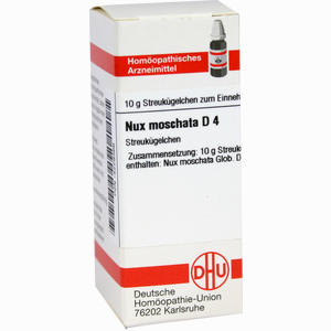 Nux Moschata D4 Globuli 10 g - ab 0,00 &euro;