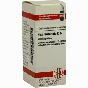 Nux Moschata D6 Globuli 10 g - ab 7,13 €