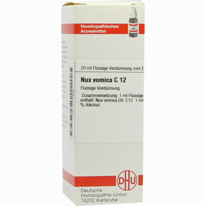 Nux Vomica C12 Dilution 20 ml - ab 9,10 €