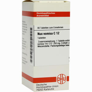 Nux Vomica C12 Tabletten 80 Stück - ab 0,00 €