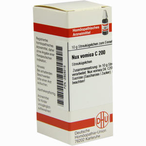 Nux Vomica C200 Globuli 10 g - ab 12,44 €