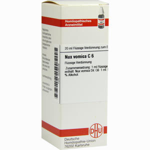 Nux Vomica C6 Dilution 20 ml - ab 9,42 €