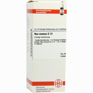 Nux Vomica D12 Dilution 50 ml - ab 0,00 €
