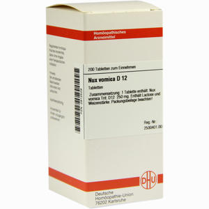 Nux Vomica D12 Tabletten 200 Stück