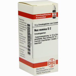Nux Vomica D2 Globuli 10 g - ab 6,96 &euro;