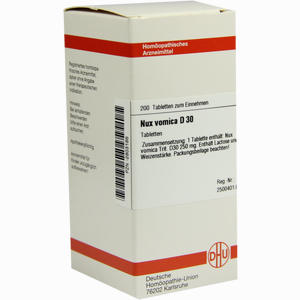 Nux Vomica D30 Tabletten 200 Stück - ab 0,00 €
