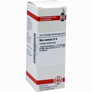Nux Vomica D4 Dilution 20 ml - ab 7,95 €