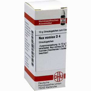 Nux Vomica D4 Globuli 10 g - ab 7,08 €