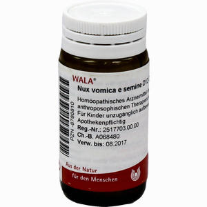 Nux Vomica E Semine D12 Globuli 20 g - ab 7,35 &euro;