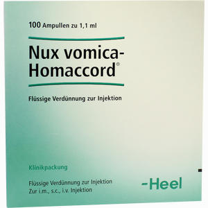 Nux Vomica Homaccord Ampullen 100 Stück - ab 146,37 €