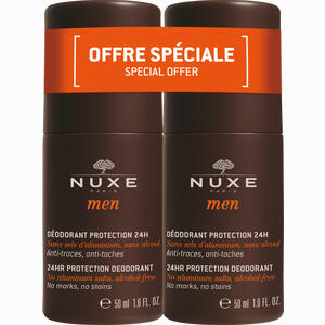 Nuxe Men Duo Deodorant Protection 24 H Körperpflege 2 x 50 ml - ab 0,00 &euro;