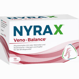 Nyrax Veno Balance Phytokomplex - Bindegewebe 120 Stück - ab 32,94 €