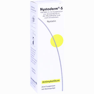 Nystaderm S Suspension mit Dosierpumpe  24 ml - ab 3,71 €