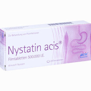 Nystatin Acis Fimtabletten Filmtabletten 20 Stück - ab 8,77 €
