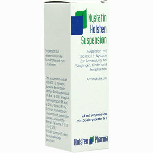 Nystatin Holsten Suspension  24 ml - ab 3,81 €