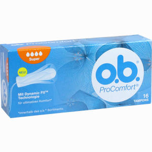 O.b. Procomfort Super Tampon 16 Stück - ab 2,59 €