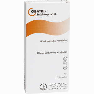 Obatri- Injektopas Sl Ampullen 10 x 2 ml Obatri- Injektopas Sl Ampullen 10 x 2 ml