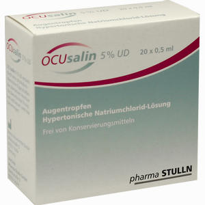 Ocusalin 5% Ud Augentropfen 20 x 0.5 ml - ab 11,47 €
