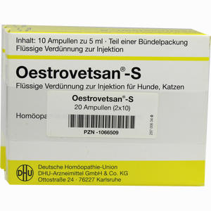 Oestrovetsan- S Vet Injektionslösung 2 x 10 x 5 ml - ab 0,00 €