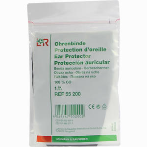 Ohrenbinde Schwarz Dreieck  1 Stück - ab 0,00 &euro;